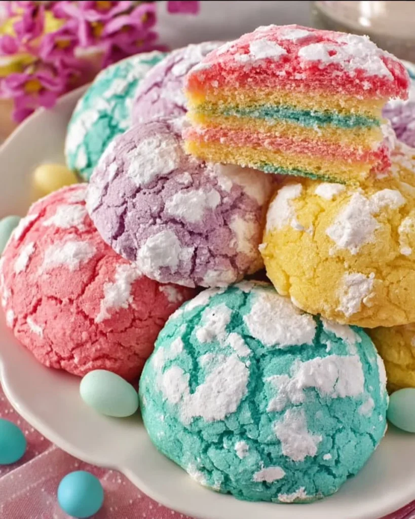 An assortment of colorful Easter desserts perfect for holiday celebrations.