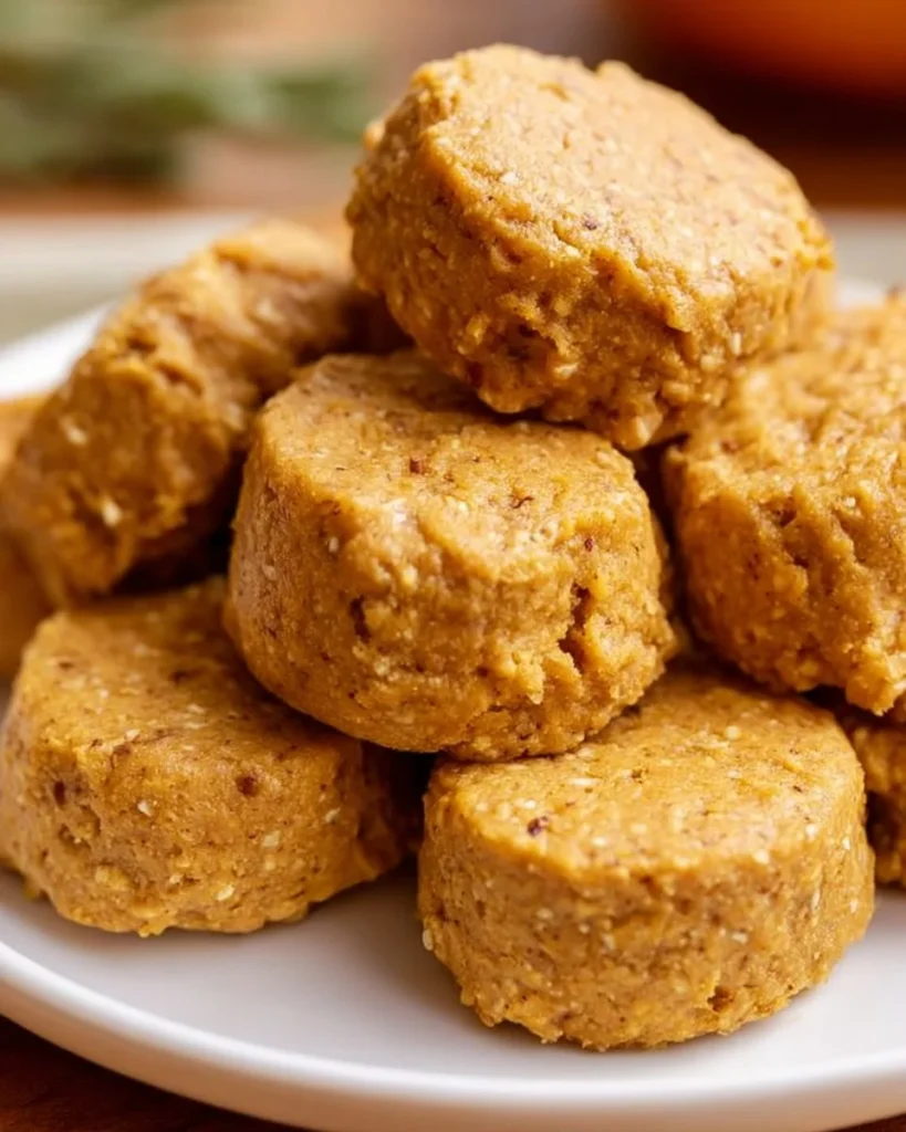 Homemade chicken broth dog biscuits for happy and healthy dogs