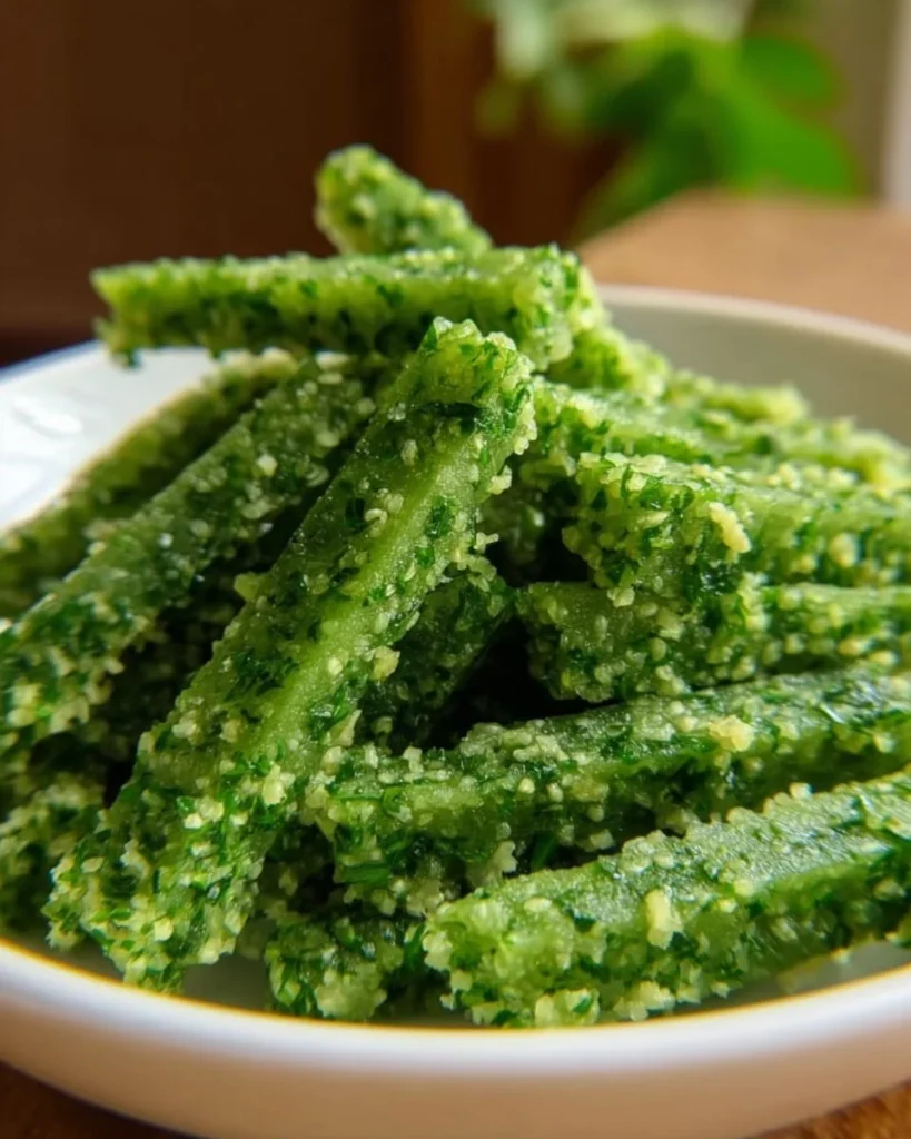 Parsley and mint teeth cleaner treats for fresh breath and oral health