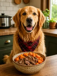 Slow Cooker Sunday Roast for Pups