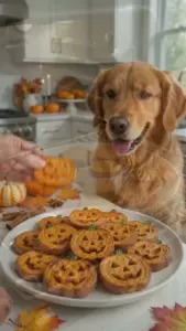 Homemade Jack-o'-Lantern Sweet Potato Chews for pets
